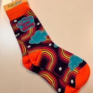 New Socks, Adult: Stay Trippy Little Hippie